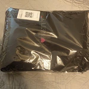 Black floor length dress